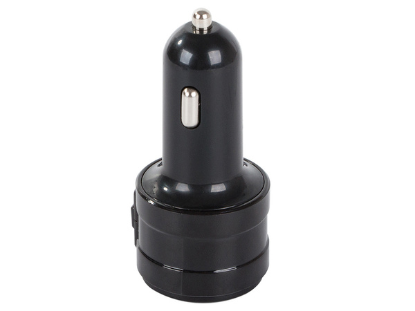Chargeur fm transmitter mp3 bluetooth 2x usb audio car charger