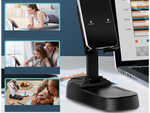 Altavoz teléfono soporte mango telescópico bluetooth powerbank cuna