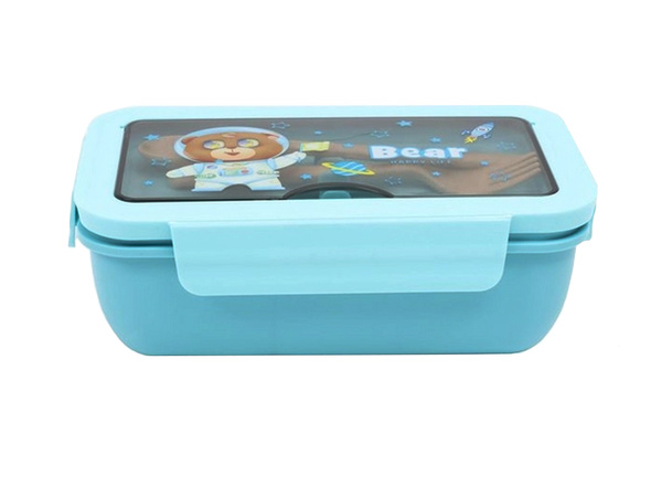 Boîte à repas boîte à petit-déjeuner boîte à petit-déjeuner pour l'école compartiments couverts