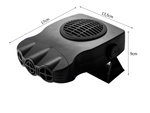 Calefactor coche calefactor calefactor 200w 12v