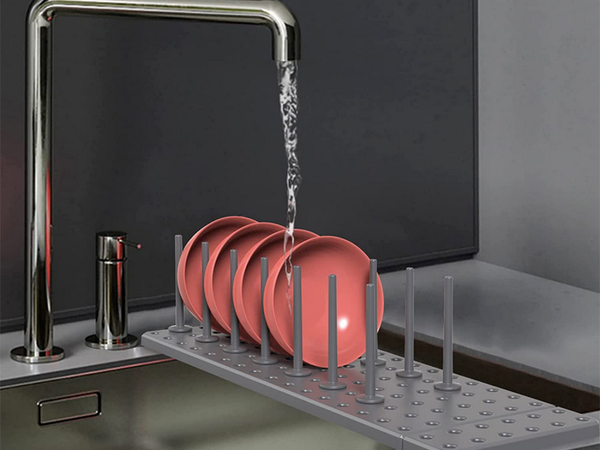 Poti- ja pottide sahtli sisekaaned konteinerite korraldaja väljatõmmatav statiiv