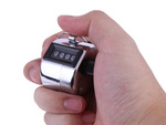 Hand clicker mechanical pedometer counter