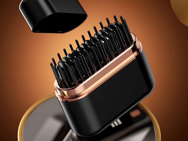 Brosse a lisser brosse a lisser usb lisseur a cheveux controle de la temperature