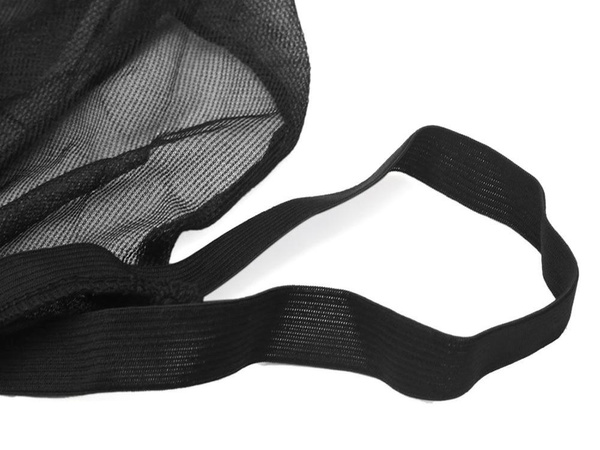 Rear window mosquito net for car black 2pcs