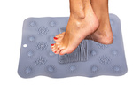 Shower foot massager non-slip mat