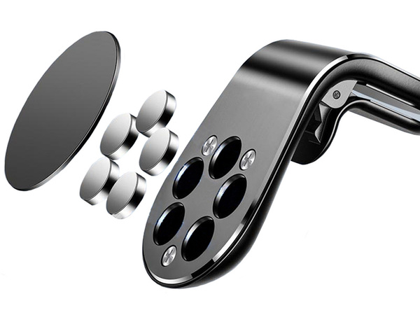 Support magnétique de voiture pour grille de téléphone