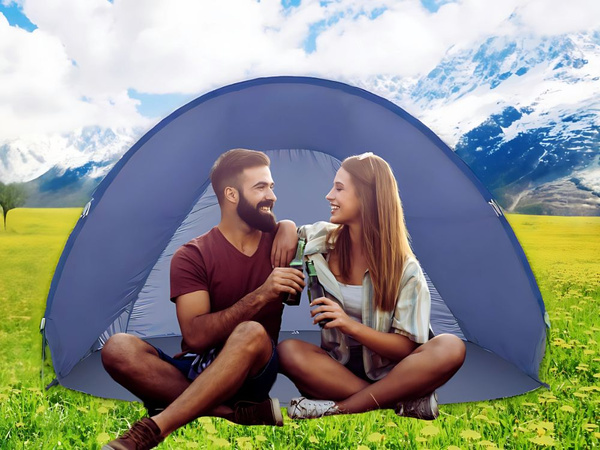 Velik plažni šotor sam zložljiv uv vrtni zaslon