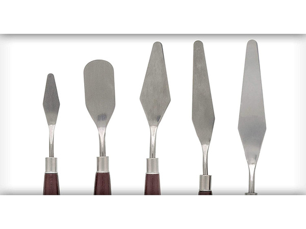 Festő spatula készlet 5 db