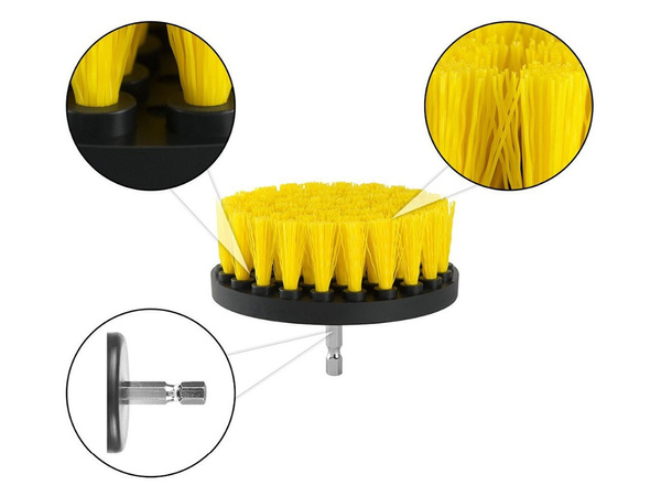 Brosses de nettoyage pour perceuse/visseuse 3pcs