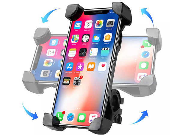 Ghidon de bicicletă stabil puternic titular de telefon ghidon de motocicletă 360