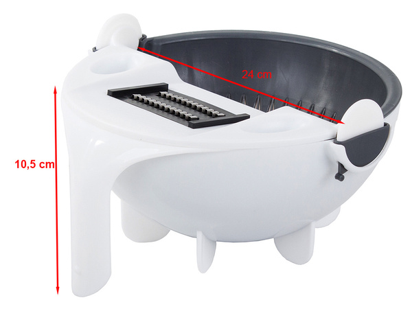 Köögiviljaviilutaja koos sõelakaussiga