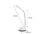 4led school desk lamp nightstand white