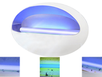 Lampe insecticide uv led pour moustiques mouches insectes piège collant silencieux
