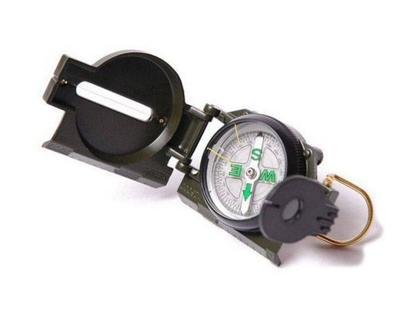 Profesionálny kovový kompas americká armáda kompas