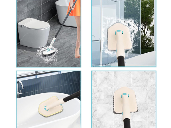 Cepillo multifunción set 3en1 cepillo microfibra esponja cepillo multifunción