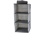 Wardrobe organiser hanging shelf with 3 shelves 60cm