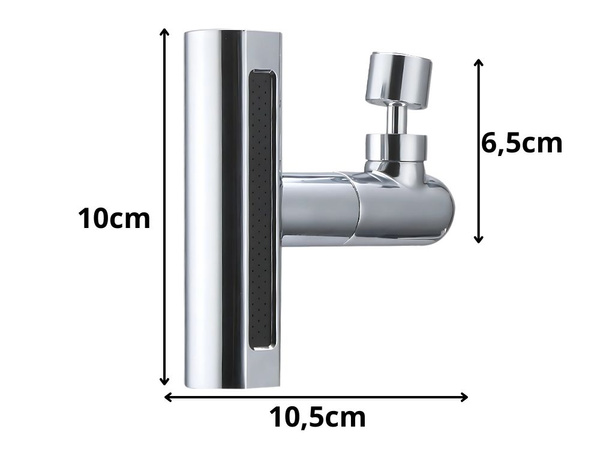 Air bubbler for tap, rotating extension, spray for tap, 4 modes