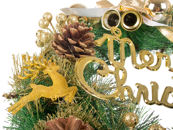 Guirnalda decorativa navideña decoración de pared decoración de puertas adornos navideños