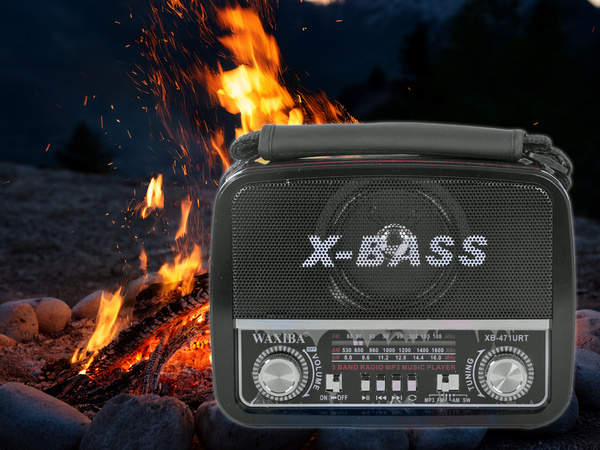 Mobile kitchen radio mains battery fm/am/sw usb aux tf mp3 retro