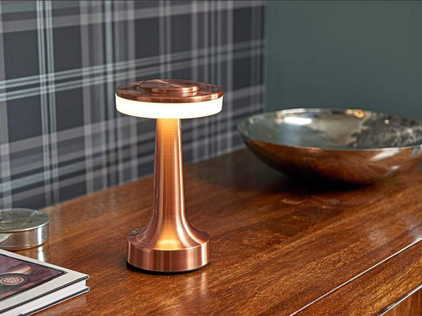 Nočna svetilka namizna svetilka na dotik 3-stopenjska svetilka za spalnico brezžična