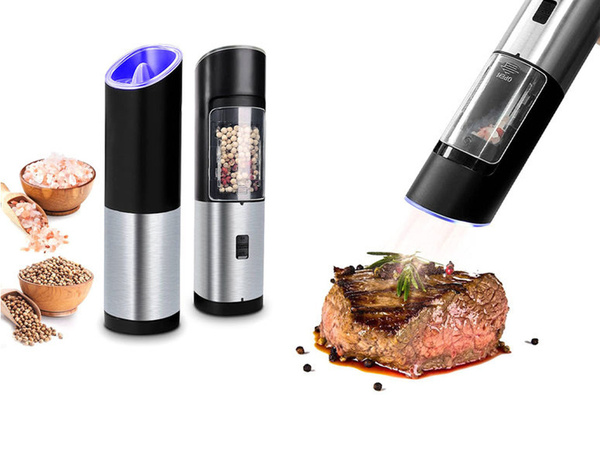 Elektrický gravitační mlýnek na pepř a sůl