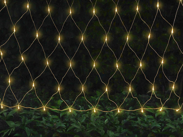 Světelná clona 160led vánoční osvětlení usb pilot white white 2x2,6m