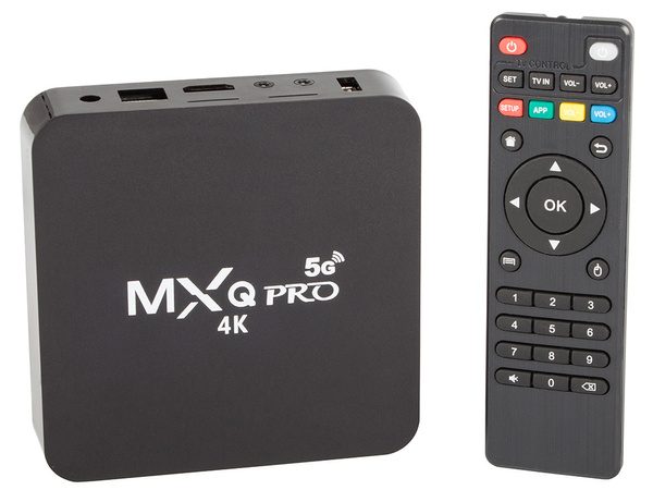Smart tv box android 4k multimediální přehrávač