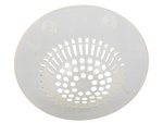 Silicone strainer for kitchen sink drain suction cups self-adhesive