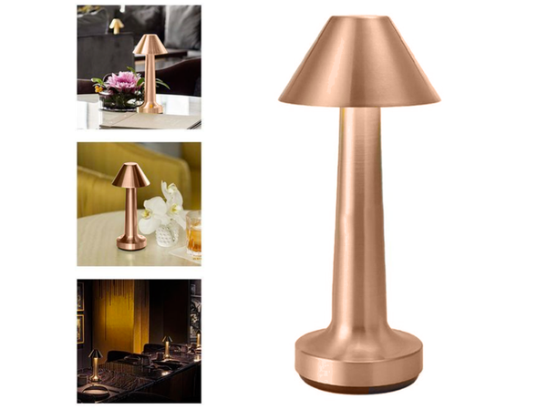 Lampara de noche de sobremesa lampara tactil 3 pasos inalambrica