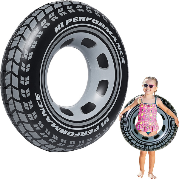 Majhno napihljivo kolo 50 cm za otroka za plavanje v bazenski vodi