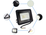 Proyector halógeno foco led 20w 6000k exterior impermeable ip66