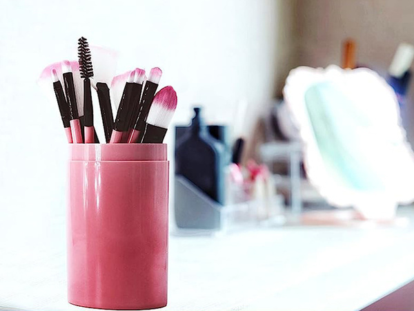 Set de pinceaux de maquillage professionnel 12 étuis