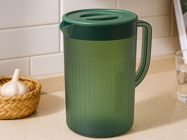 3L PLASTIKINIS KANISTRA SU DANGČIU VANDENIUI, SULČIŲ, GĖRIMAMS, LIMONADUI, DIDELĖS TALPOS