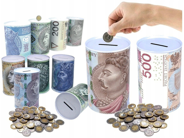 Metal money box tin xxl large