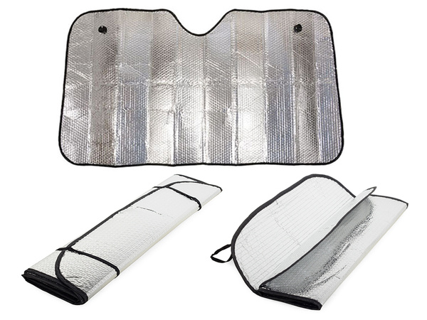 Parasol para la luneta trasera delantera de un coche alfombrilla