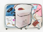 Trousse de maquillage trousse de toilette trousse de voyage pour avion