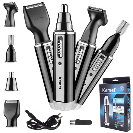 Nose trimmer beard shaver 4in1