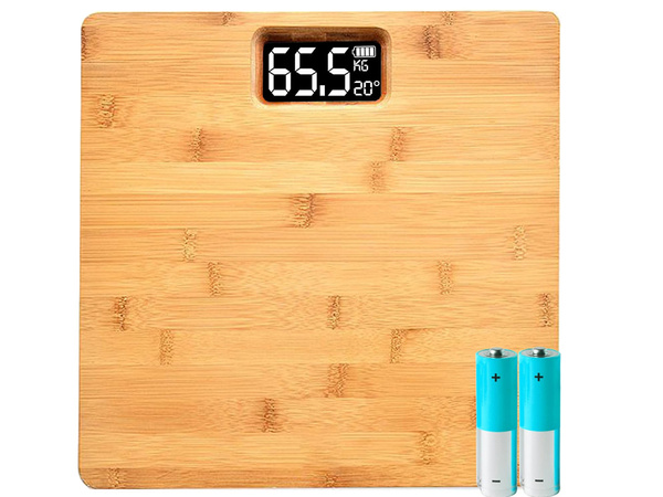 Elektronická bambusová kúpeľňa digitálna lcd teplota 180kg