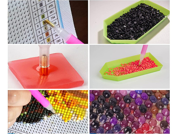 Diamantna vezenina balerina set diamantna slika