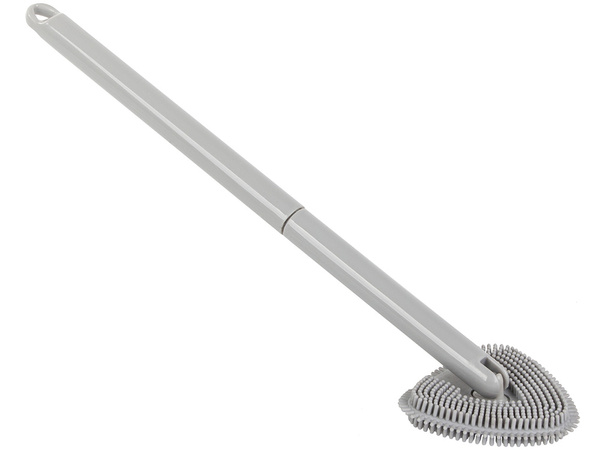 Silikónová wc kefa na umývanie wc nástenná jednotka