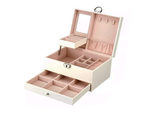 Schmuckkästchen organizerbox spiegelkästchen geräumige box