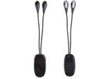 Clip a condus lampa de birou școală flexibil de lectură dublu clip