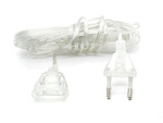 Christmas tree light extension cable clear 5m