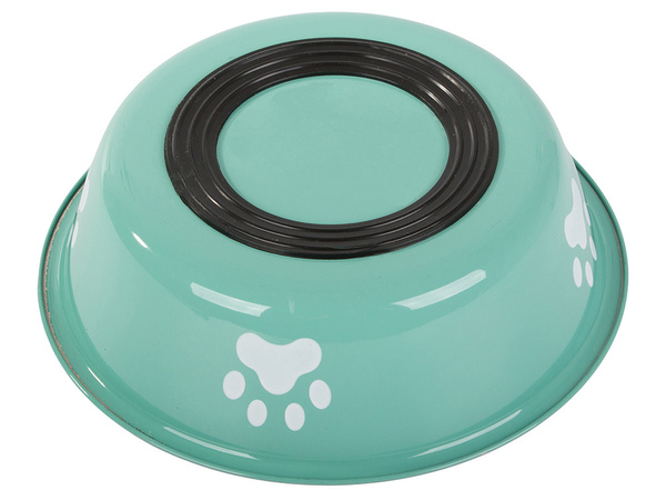 Bol en métal antiglisse pour chien 150ml