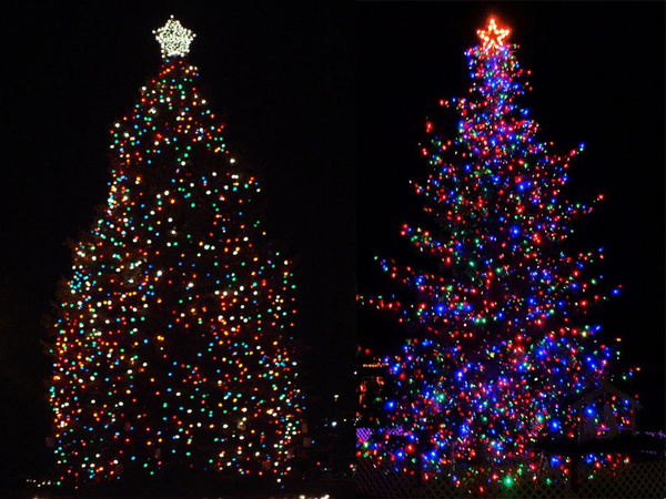 Sapin de noël intérieur multicolore 300 leds 8 programmes