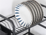 Dishwasher dryer plates cutlery cups two-level drainer with tray