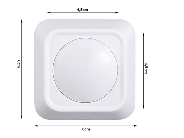Brezžična rgb vodena nočna svetloba daljinski upravljalnik 2 kosa