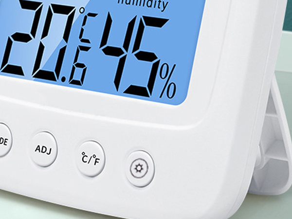 Hőmérő higrométer elektronikus belső óra