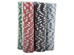 Texas poker set 300 chips 2 decks koffer
