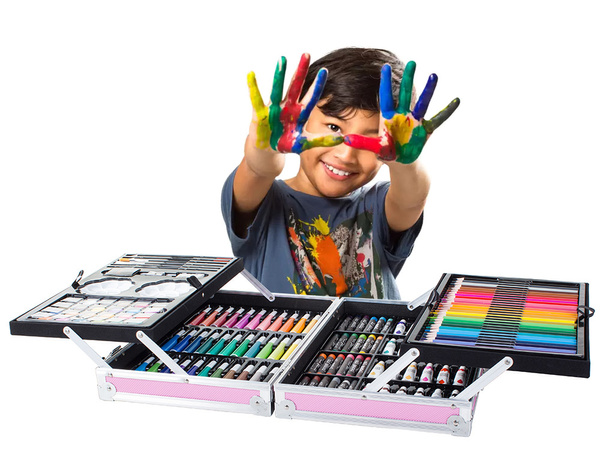 Artist's set for painting in case 145 pcs